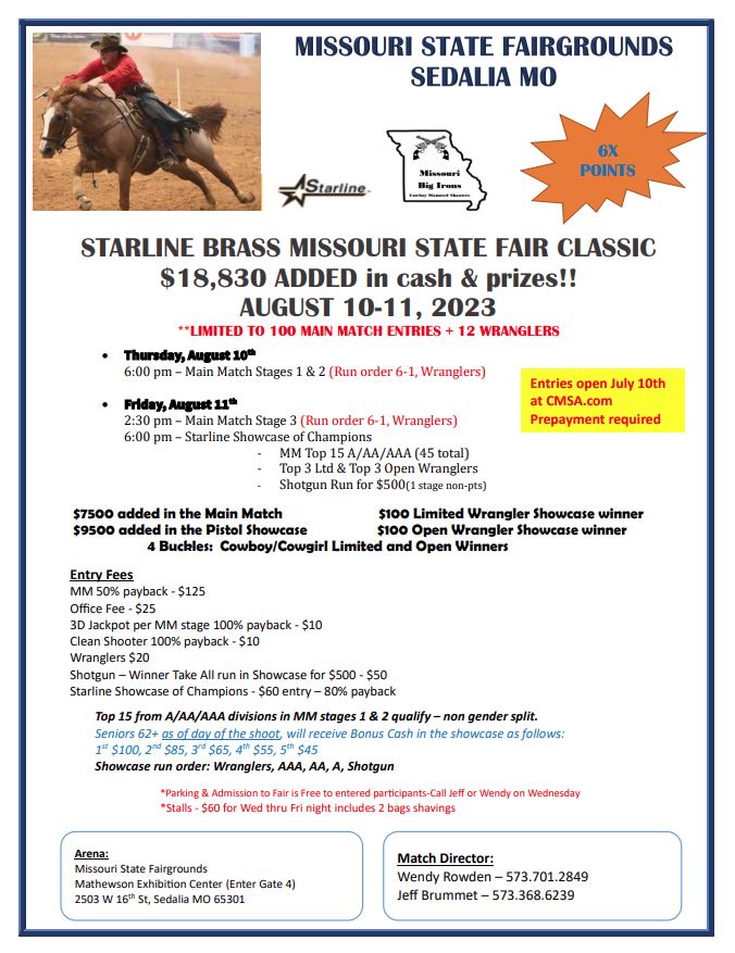 Starline Brass Missouri State Fair Classic